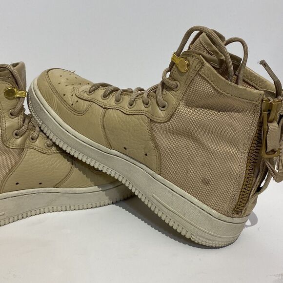 Riccardo Tisci x Nike Mushroom SF Air Force 1 Mid Utility Sneakerboot Size 5.5 - Picture 6 of 10